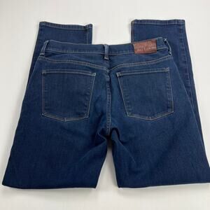 Men's Slim Straight Jeans - Dark Blue
